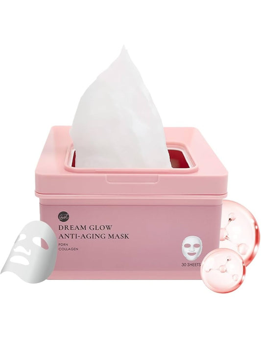 Glowiest Dream Glow Anti Aging Mask PDRN + Collagen, 30 Ks v Boxe