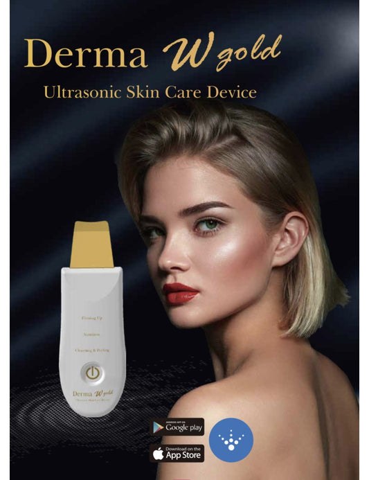 Profesionálna Ultrazvuková Špachtľa Derma W Gold