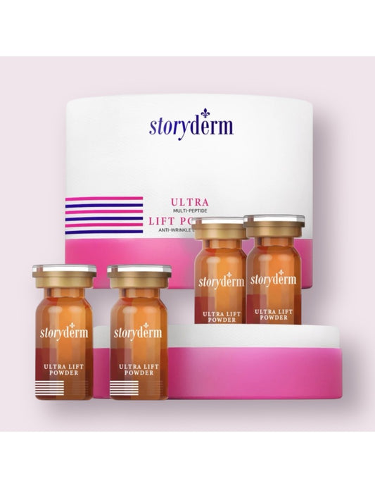 StoryDerm Ultra Lift Powder, Profesionálne Liftingové Ošetrenie, 1.5 g x 4 Kusy